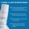 DCL Skincare B Prox 10 Anti-Blemish Wash, Maximum Strength 10% Benzoyl Peroxide Acne Facial Wash, 6.7 Fl Oz