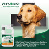 Vet's Best Flea and Tick Yard and Kennel Spray - kills Mosquitoes with Certified Natural Oils - Plant Safe with Ready-to-Use Hose Attachment - 32 oz