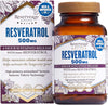 Reserveage Beauty, Resveratrol 500 mg, Antioxidant Supplement for Heart and Cellular Health, Supports Healthy Aging and Immune System, Paleo, Keto, 60 Capsules