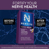 Nervive Nerve Relief PM, with Alpha Lipoic Acid, to help Reduce Nerve Aches, Weakness, & Discomfort in Fingers, Hands, Toes & Feet*, Vitamins B1&B6, Melatonin, Chamomile, Lavender, 30 Nightly Tablets