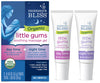 Mommy's Bliss Organic Little Gums Soothing Massage Gel Day and Night Combo, Great for Teething Babies, Age 2 Months+, Sugar Free, Mild & Sweet Flavor, 2 - 0.53 Oz Tubes (Pack of 1)