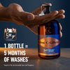 King C. Gillette Beard Wash, Mens Face Wash, 11 oz, Infused with Argan Oil and Avocado Oil to Cleanse Hair and Skin