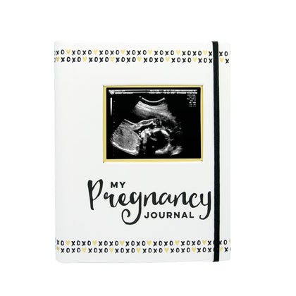 Pearhead My Pregnancy Journal, Newborn Milestone Keepsake Memory Book, Photo Album, Gender Neutral Baby Gift, 74 Fill In Pages, 1 Count (Pack of 1)