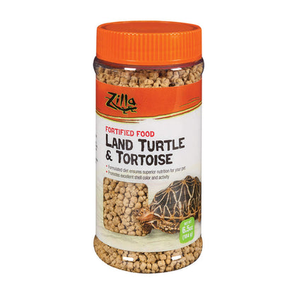 (3 Pack) Zilla Land Turtle And Tortoise Fortified Food, 6.5-Ounce Containers