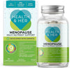 Health & Her Menopause Supplements For Women, Multi-Nutrient, Menopause Support For Women, Menopause Vitamins For Women, Energy, Bones, Muscles, Skin, Hair, Vegan, Gluten-Free, Non GMO (60ct - 1month)