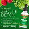 ZETOX | Zeolite Detox for Kids and Adults | Enhanced with Methyl Vitamin B12 and D3 | Premium Grade Liquid Clinoptilolite Zeolite Drops | Supports Gentle Daily Detox, Energy, and Focus (60 Servings)