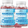 Magnesium Gummies - Calming Anti-Stress Gummies, Magnesium Supplement for Adults and Kids, Vegan, Gelatin-Free, Gluten-Free, Non-GMO, Delicious Natural Raspberry Flavor- 120 Count - by New Age