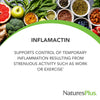 Natures Plus Herbal Actives InflamActin - 60 Vegetarian Capsules - Herbal Supplement with Turmeric & Bromelain - Supports Adaptogenic Function - Vegan, Gluten-Free - 30 Servings