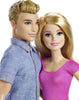 Barbie & Ken Doll Set, 2-Pack of Fashion Dolls Featuring Removable Clothes Including Denim Button Down & Pink Blouse (Amazon Exclusive)