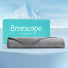 Bedsure Breescape Cooling Blanket Twin XL Size for Hot Sleepers - Lightweight Cool Summer Blanket, Breathable Blanket with Rayon Derived from Bamboo, Cold Blankets for Night Sweats, 60×90, Dark Grey