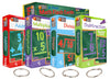 Regal Games Math Flash Cards for Multiplication, Division, Addition and Subtraction - 1st Grade, 2nd Grade, 3rd Grade Math & More - Flash Cards Math w/ 4 Binder Rings for Kids (208 Cards - 4 Packs)