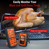 ThermoPro TP08 500FT Wireless Meat Thermometer for Grilling Smoker BBQ Grill Oven Thermometer with Dual Probe Kitchen Cooking Food Thermometer