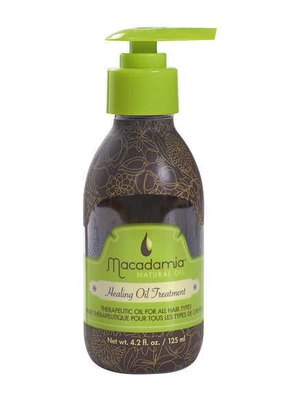 Macadamia Natural Oil Healing Oil Treatment in Glass Bottle