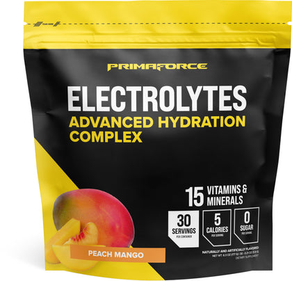 Primaforce Electrolytes Advanced Hydration Complex Packets (30 Servings) (Peach Mango)