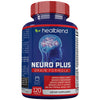 Neuro Plus Brain & Focus Formula - Nootropic Brain Booster Supplement, Supports Brain Health, Mental Clarity & Focus - Enhances Concentration & Mental Energy - 120 Capsules