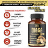 7in1 Premium Maca Root Capsules - with Ashwagandha, Ginseng, Tribulus, Shilajit, Shatavari & Black Pepper - Natural Energy, Performance & Mood Support - 150 Counts for 5 Months