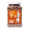 Purina Friskies Made in USA Facilities Cat Treats, Party Mix Original Crunch - 20 oz. Canister