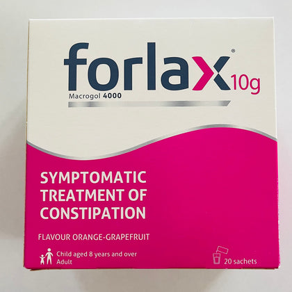 Forlax 10g 4000 Pack of 20 Treatment of Constipation Original Product of France