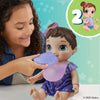 Baby Alive Baby Grows Up (Dreamy) - Shining Skylar or Star Dreamer, Growing and Talking Baby Doll, Toy with 1 Surprise Doll and 8 Accessories, Blue