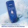 NIVEA Nourishing In Shower Lotion, Body Lotion for Dry Skin, 13.5 Fl Oz Bottle