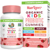 MaryRuth Organics Kids Probiotics for Digestive Health, USDA Organic Probiotic Gummies, 2 Month Supply, for Kids, Immune Support, Gut Health Supplement, Vegan, Non-GMO, Gluten Free, 60 Count