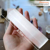 6-inch Moroccan Selenite Tower Large Crystal Point Wand Generator Obelisk for Energy Cleansing, Meditation, Reiki, Intuition, Spiritual Healing, Collection of Healing Crystals and Stones. (1)