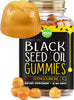 MAJU's Black Seed Oil Gummies, World's 1st, 2.5X Per BSO Gummy, Cumin Nigella Sativa Oil, Cold-Pressed, Potent Formula with Cinnamon Extract, Tasty, 500mg 90ct