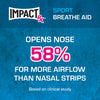 SleepRight ImpactRx Sport Intra-Nasal Breathe Aids for Sports,Athletes (2-Pack)