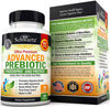 Prebiotics for Advanced Gut Health - Immune System Support & Dietary Fiber - Fuels Good Bacteria Growth to Promote Digestive Health - Gas & Digestion Support - Probiotics for Men & Women - 60 Capsules