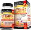 Vitamin C Complex Supplement - Vitamin C 1000mg Capsules with Rose HIPS Zinc and Citrus Bioflavonoids (60 Day Supply) - Supports Immune Health, Cellular Energy, Collagen Production, 120 Count