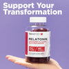 TransformHQ Melatonin (5mg) 180 Gummies, Strawberry Flavored - Gluten Free, Non-GMO