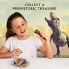 NATIONAL GEOGRAPHIC Dino Fossil Dig Kit - Dig Up a T.Rex Tooth Replica, Includes a Genuine Dinosaur Coprolite, Science Archaeology Paleontology Gifts for Boys and Girls