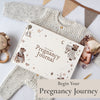 Bibi & Beau Pregnancy Journal - 200 Page Baby Book, 40 Weekly Calendars, Milestone Journey, USA Edition