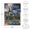 AQUARIUS Harry Potter Puzzle Hogwarts Castle (1000 Piece Jigsaw Puzzle) - Officially Licensed Harry Potter Merchandise & Collectibles - Glare Free - Precision Fit - 20x27in