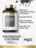 Carlyle - Magnesium Chloride | 1560mg | 200 Tablets | Cloruro de Magnesio Supplement | Vegetarian, Non-GMO, and Gluten Free Formula