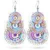 Funky Lightweight Bohemian Geometric Drop Earrings | Fashion Statement For Women & Girls