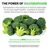 BROQ - The Gold Standard of Sulforaphane Supplements - More Than 2X Any Other Product - See Independent Lab Tests - The Worlds Only High Potency Natural Stabilized Sulforaphane - Same as Prostaphane