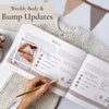 Bibi & Beau Pregnancy Journal - 200 Page Baby Book, 40 Weekly Calendars, Milestone Journey, USA Edition