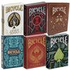 Bicycle Collector's Edition: 6-Deck Bundle Featuring Dark Mode, Fyrebird, Sea King, 1885, Webbed, and Aviary Orange Playing Cards