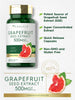 Carlyle Grapefruit Seed Extract | 500 mg 120 Capsules | Maximum Strength | Non-GMO, Gluten Free