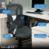 SAMSONITE Lumbar Support Pillow For Office Chair and Car Seat, Perfectly Balanced Memory Foam , Versatile Use Lower Back Cushion