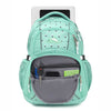 high sierra swerve laptop backpack, aquamarine/tri geo/white, 19 x 13 x 7.75-inch, swerve laptop backpack