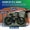 YardStash Bicycle Cover XL: Extra Large Size for Beach Cruiser Cover, 29er Mountain Bike Cover, Electric Bike Cover, Multiple Kids' Bike Cover and Cover for Bikes with Baskets, Child Seats or Racks