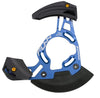 Funn Zippa DH Chain Guide, ISCG05 Interface, BSA Adapter Included, 32T-38T, Mountain Bike Chain Protector (Blue)