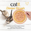 Catit Divine Shreds Premium Cat Food Topper, 12 Pack, Chicken