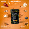 KIKI Green 8 Mushrooms Powder Extract - 4 oz Adaptogenic Mushroom Complex for Coffee & Smoothies - Lion's Mane, Turkey Tail, Chaga, Reishi, Cordyceps, Maitake, Shiitake - Focus & Energy