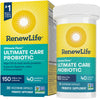 Renew Life Ultimate Flora Adult Ultimate Care Probiotic, 150 Billion, 30 Caps (Package May Vary)