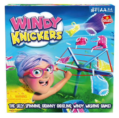 Windy Knickers - The Silly Spinning, Granny Giggling, Windy Washing Game! by Goliath