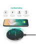 Wireless Charger RAVPower Qi Certified 10W Fast Wireless Charging Pad for Galaxy S9+ S9 Note 8, Compatible iPhone X 8 Plus 8 and All Qi-Enabled Phones (NO Adapter)