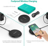 Wireless Charger RAVPower Qi Certified 10W Fast Wireless Charging Pad for Galaxy S9+ S9 Note 8, Compatible iPhone X 8 Plus 8 and All Qi-Enabled Phones (NO Adapter)